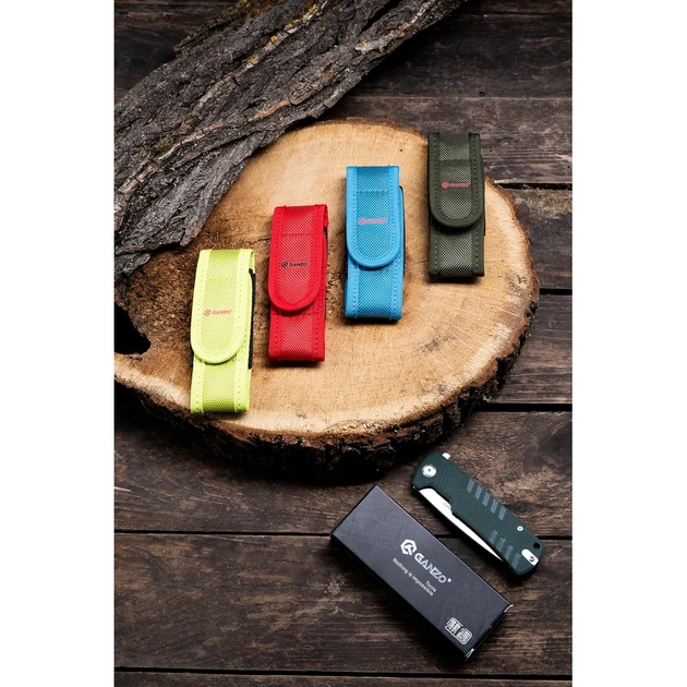 Чехол для ножей Knife Bag-2 нейлоновый 23,2х3х15,2 см салатовый - Фото 2 Чехол для ножей Knife Bag-2 нейлоновый 23,2х3х15,2 см салатовый - изображение 2