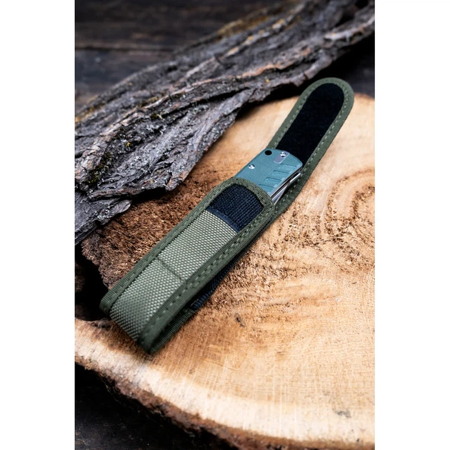 Чехол для ножей Knife Bag-2 нейлоновый 23,2х3х15,2 см салатовый - Фото 6 Чехол для ножей Knife Bag-2 нейлоновый 23,2х3х15,2 см салатовый - изображение 6