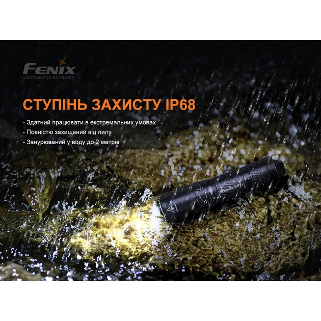 Фонарь ручной Fenix E01 V2.0 100 люмен авиационный алюминий 67х14х15 мм черный - Фото 9 Фонарь ручной Fenix E01 V2.0 100 люмен авиационный алюминий 67х14х15 мм черный - изображение 9
