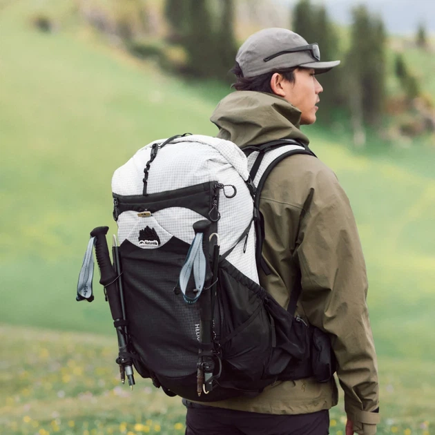Туристический рюкзак Naturehike CNK2450XB016 40 л Cordura белый L - изображение 10