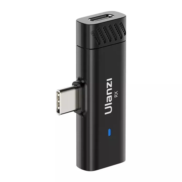 Приемник Ulanzi A007 для беспроводного микрофона USB Type-C черный 47x24,7x8,2 мм - Фото 1 Приемник Ulanzi A007 для беспроводного микрофона USB Type-C черный 47x24,7x8,2 мм - изображение 1