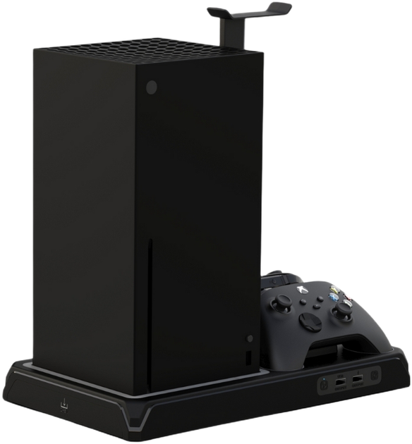 Podstawka chłodząca i ładująca YAXO XENO FROST do XBOX Series X/S Techno Black (YGXFCB01) - obraz 5