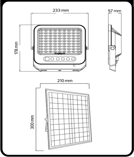 Светодиодный прожектор на солнечной батарее TIGER PRO-100 3CCT 068-012-2100 - Фото 3 Светодиодный прожектор на солнечной батарее TIGER PRO-100 3CCT 068-012-2100 - изображение 3