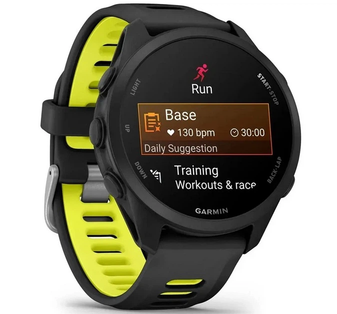 Смарт-годинник Garmin Forerunner 170 Black/Amp Yellow (010-03920-00) - зображення 2