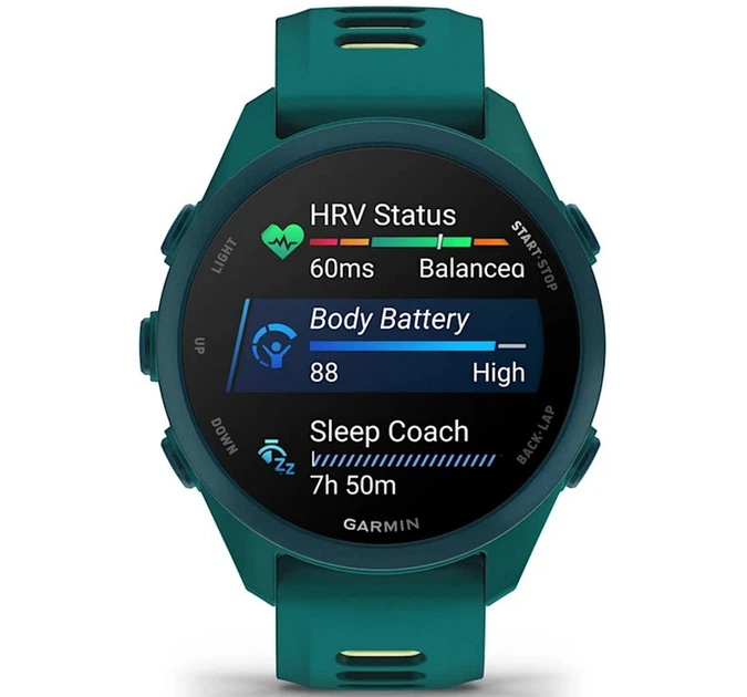 Смарт-часы Garmin Forerunner 170 MUSIC Teal Green/Citron (010-03920-12) - изображение 4