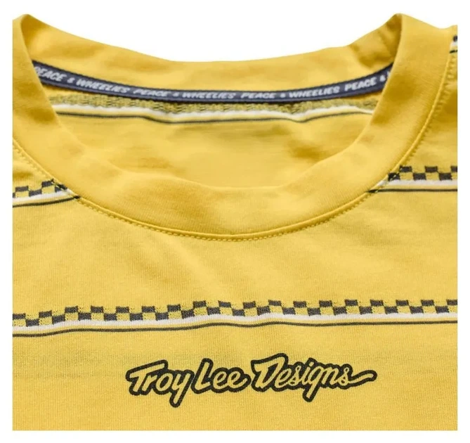 Джерсі TLD SKYLINE FAKIE RIDE LS TEE; STRIPE [BUTTER] XL (OBOD_332260005) - изображение 6