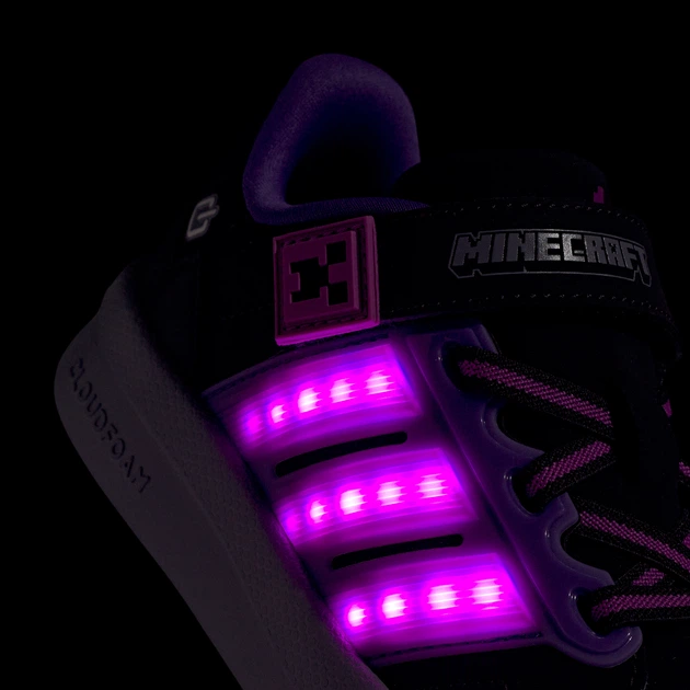 Детские кроссовки ADIDAS MINECRAFT LIGHTORAMA COURT CHILDREN adidas KI9113 (31 EUR) черный (4068819241348) - изображение 12