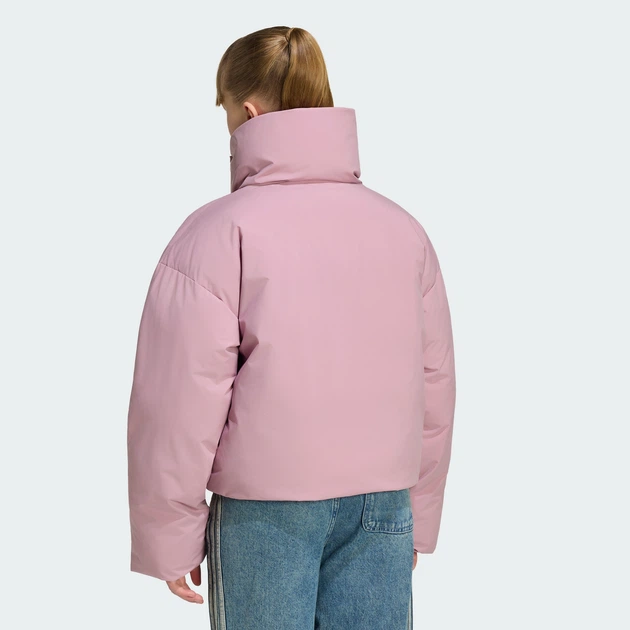Детская куртка OVERSIZED PUFFER adidas KS1721 (140) розовый (4069995556523) - изображение 2