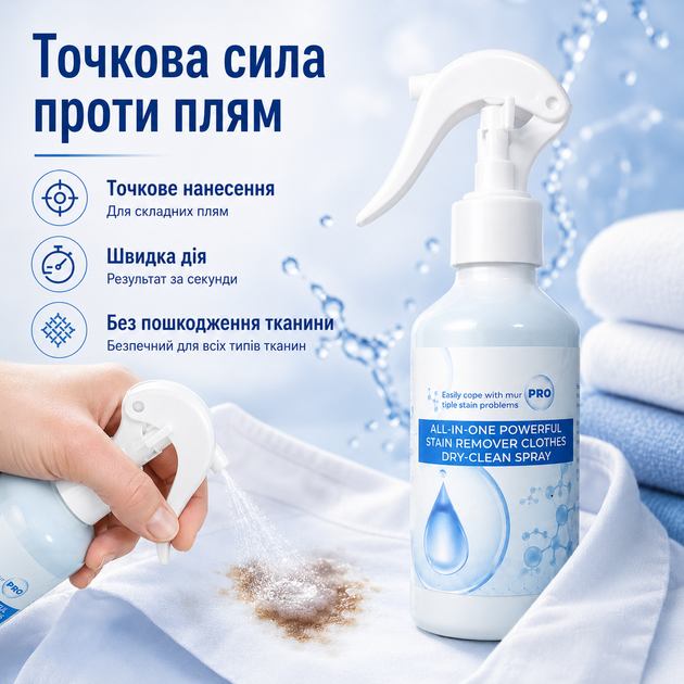 Средство для удаления пятен с одежды Multipurpose Cleaning Spray, Спрей для удаления пятен с одежды, 200 мл Бутылатель - Фото 11 Средство для удаления пятен с одежды Multipurpose Cleaning Spray, Спрей для удаления пятен с одежды, 200 мл Бутылатель - изображение 11