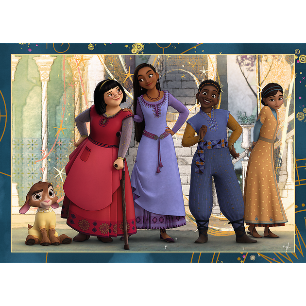Puzzle Trefl Disney Marzenia się spełniają 4 w 1 (5900511346497) - obraz 3