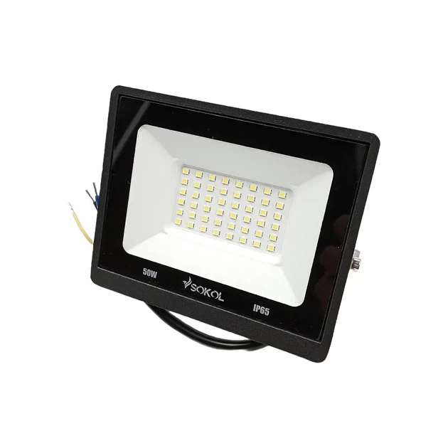 Прожектор вуличний LED-SLТ 50w 220В 4500lm 6500K Sokol SMD - изображение 5