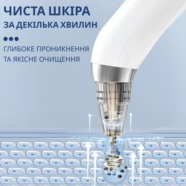 Вакуумный очиститель пор Sokany SK-319, 3 в 1, USB - изображение 4