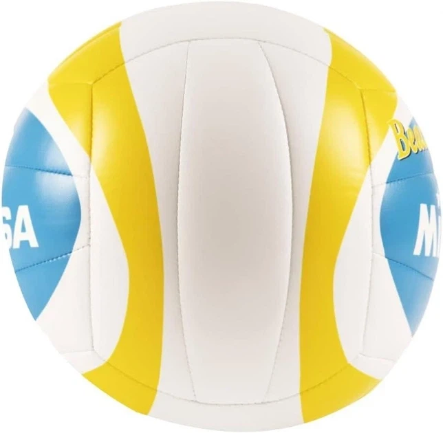 М'яч для пляжного волейболу Mikasa Beach Classic BV543C-VXB-YSB (розмір 5) - Фото 4 М'яч для пляжного волейболу Mikasa Beach Classic BV543C-VXB-YSB (розмір 5) - зображення 4