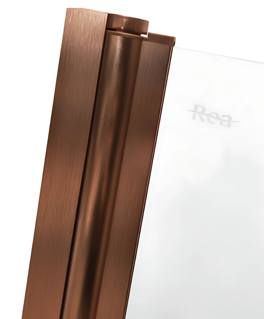 Шторка для ванны Rea Agat-3 складная 120x140 brushed copper REA-W5697 - изображение 7