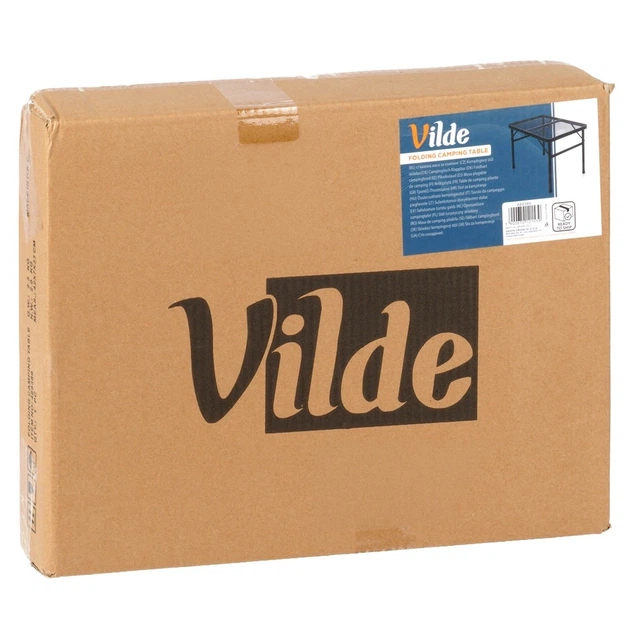 Стіл туристичний Vilde 489389 розкладний 2в1 60 x 40 x 27/56 см Чорний (5900670121539) - Фото 14 Стіл туристичний Vilde 489389 розкладний 2в1 60 x 40 x 27/56 см Чорний (5900670121539) - зображення 14