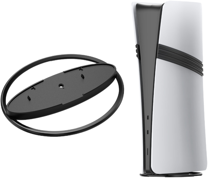 Podstawka ładująca YAXO THUNDER IMPACT do PS5/PS5 Slim/PS5 Pro Techno Black (YGTISD01B) - obraz 5