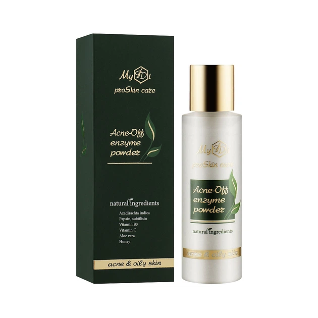 Противовоспалительная энзимная пудра для проблемной кожи MyIDi Acne-off enzyme powder 60 г (4820267230417) - Фото 7 Противовоспалительная энзимная пудра для проблемной кожи MyIDi Acne-off enzyme powder 60 г (4820267230417) - изображение 7