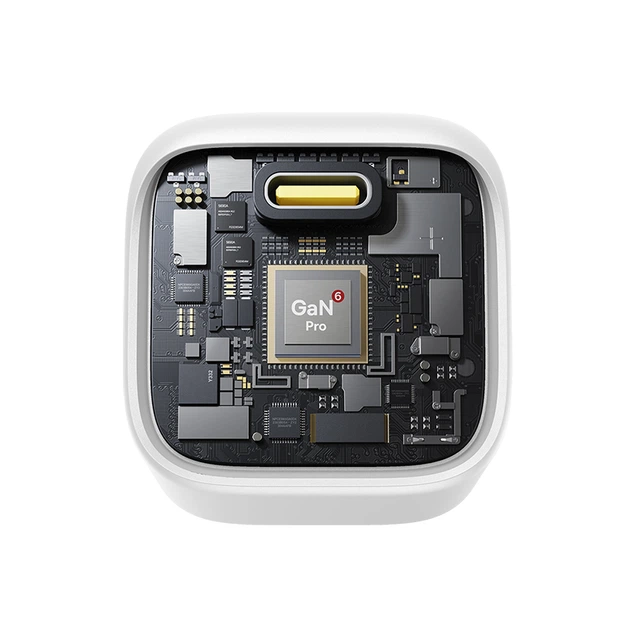 Зарядний пристрій Baseus 45 Вт GaN Type-C Fast Charger Білий (P10176800213-00) - Фото 5 Зарядний пристрій Baseus 45 Вт GaN Type-C Fast Charger Білий (P10176800213-00) - зображення 5