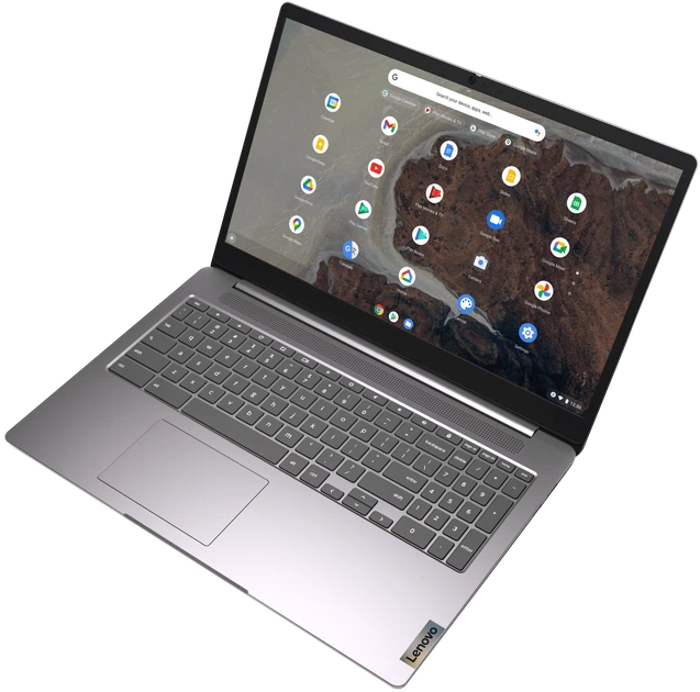 Ноутбук 15.6" Lenovo IdeaPad 3 Chrome 15IJL6/ Intel Celeron N4500/ RAM 4GB/ eMMC 64GB - Фото 5 Ноутбук 15.6" Lenovo IdeaPad 3 Chrome 15IJL6/ Intel Celeron N4500/ RAM 4GB/ eMMC 64GB - изображение 5