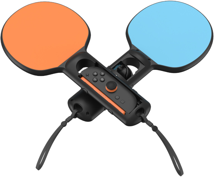 Тримач Yaxo для Joy-Con Tennis Set на NS/NS2 Inferno Orange/Hydro Blue (YGTSJCH01CM) - зображення 6