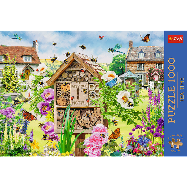 Puzzle Trefl Tea Time Dom dla pszczół 1000 elementów (5900511108095) - obraz 3