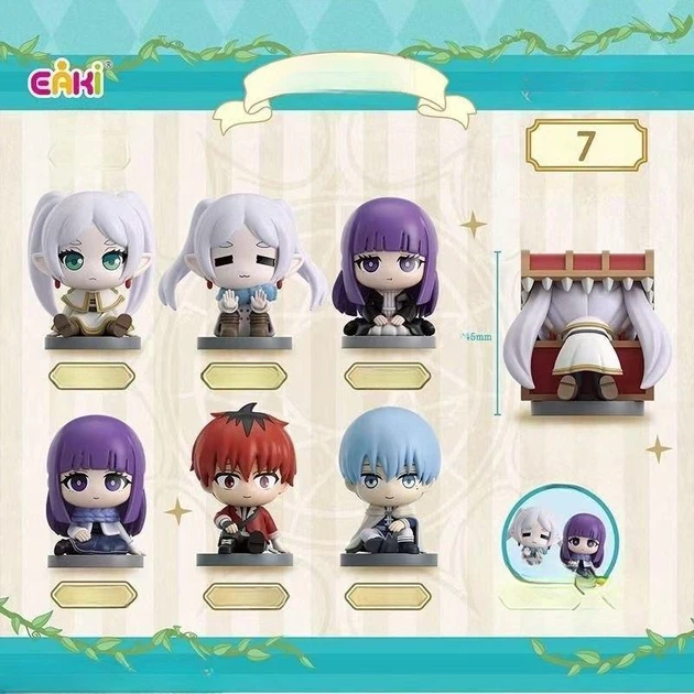 Аниме фигурка Eaki Фрирен Frieren Blind Box Рандомка Фрирен провожающая в последний путь Frieren Beyond Journey's End 4.5 см - Фото 7 Аниме фигурка Eaki Фрирен Frieren Blind Box Рандомка Фрирен провожающая в последний путь Frieren Beyond Journey's End 4.5 см - изображение 7