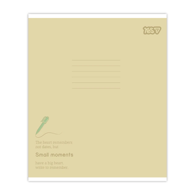 Зошит шкільний Yes Small moments А5 24 аркуша клітинка (768690) - Фото 3 Зошит шкільний Yes Small moments А5 24 аркуша клітинка (768690) - зображення 3