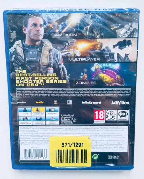 Диск для PlayStation 4 - Call of Duty Infinite Warfare, английская версия - изображение 3