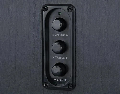 Колонки 2.0 S-250 Black, 2 x 10 Вт, МДФ, питание от сети 220V REAL-EL (teh0029043) - изображение 3