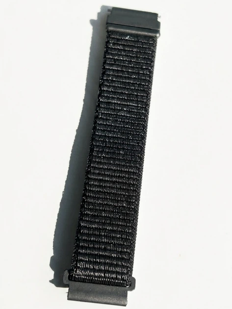 Ремінець тканинний Nylon MRK для смарт-годин Redmi Watch 5 Active / Redmi Watch 5 Lite 22 мм із застібкою на липучці Black and Charcoal Gray (mrk5881) - Фото 2 Ремінець тканинний Nylon MRK для смарт-годин Redmi Watch 5 Active / Redmi Watch 5 Lite 22 мм із застібкою на липучці Black and Charcoal Gray (mrk5881) - зображення 2