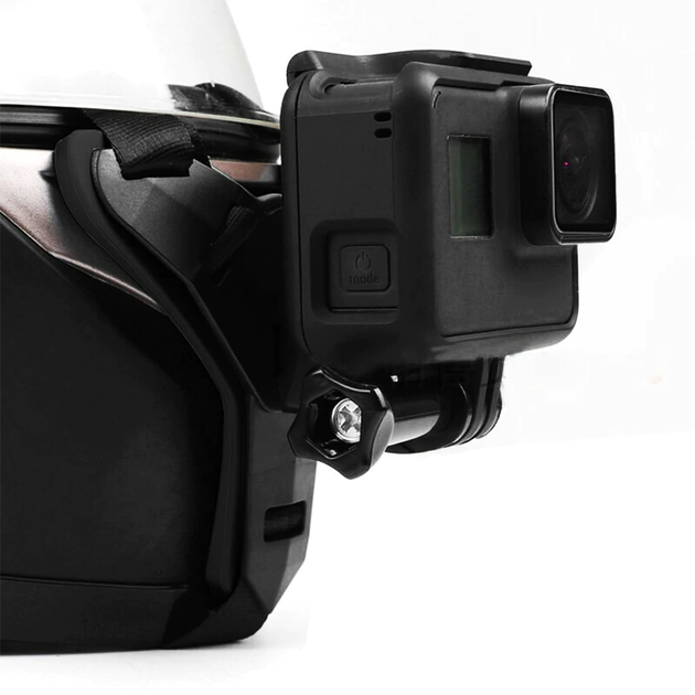 Мотокріплення-тримач для екшн-камери GoPro/SJCAM/Xiaomi, кріплення на мотошолом, підборіддя шолома - Фото 4 Мотокріплення-тримач для екшн-камери GoPro/SJCAM/Xiaomi, кріплення на мотошолом, підборіддя шолома - зображення 4
