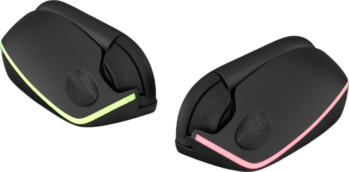 Тримач Yaxo для Joy-Con Mouse Pro Set на NS/NS2 Techno Black (YGMPSJCH01B) - зображення 4