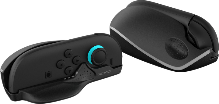Тримач Yaxo для Joy-Con Mouse Pro Set на NS/NS2 Techno Black (YGMPSJCH01B) - зображення 7