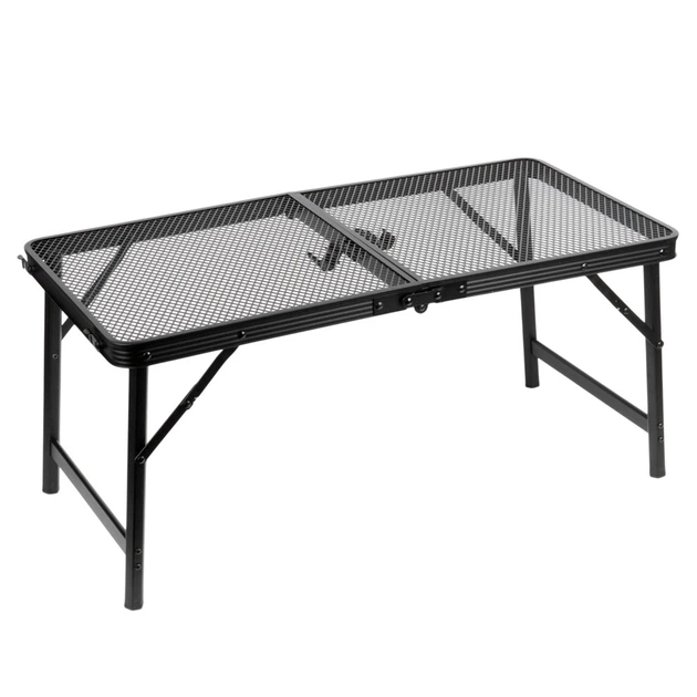 Стіл туристичний Vilde 489391 розкладний 2в1 80 x 40 x 37/66 см Чорний (5900670121553) - Фото 2 Стіл туристичний Vilde 489391 розкладний 2в1 80 x 40 x 37/66 см Чорний (5900670121553) - зображення 2