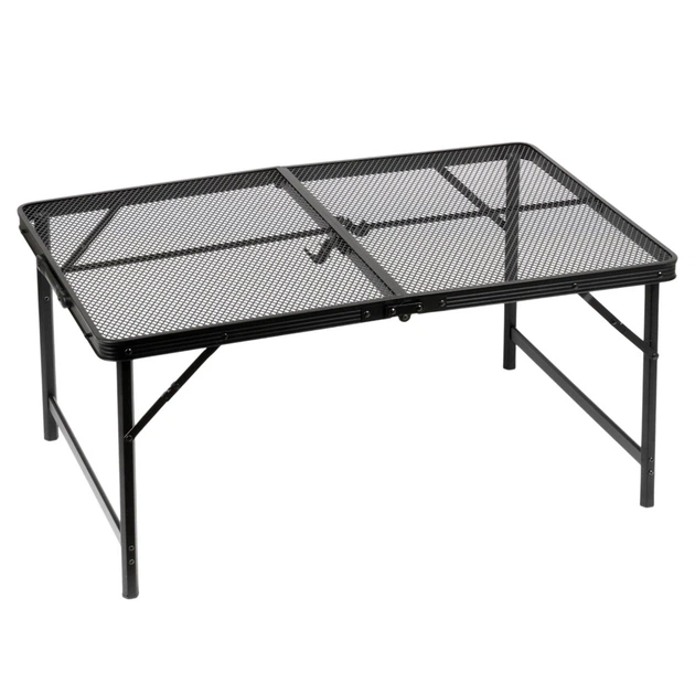 Стіл туристичний Vilde 489393 розкладний 2в1 90 x 60 x 42/66 см Чорний (5900670121577) - Фото 4 Стіл туристичний Vilde 489393 розкладний 2в1 90 x 60 x 42/66 см Чорний (5900670121577) - зображення 4