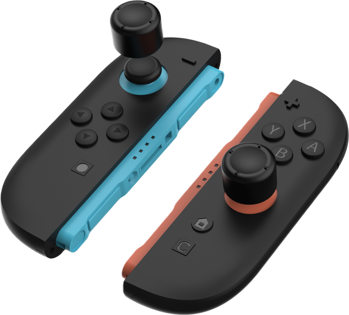 Накладки для джойстика YaxoJoy-Con Thumbstick Set на NS2 Techno Black (YGTSCA01B) - Фото 6 Накладки для джойстика YaxoJoy-Con Thumbstick Set на NS2 Techno Black (YGTSCA01B) - зображення 6