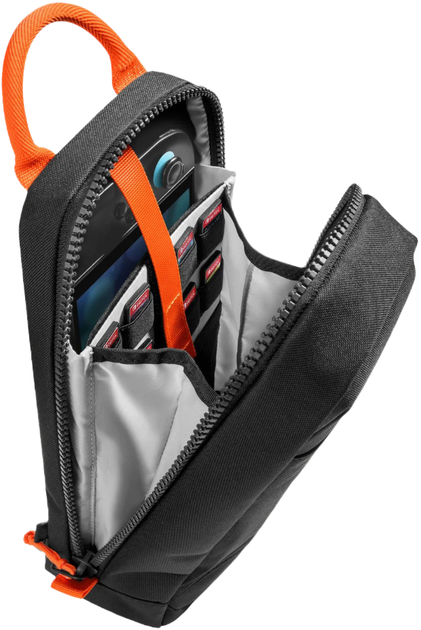 Torba Yaxo Huron do Nintendo Switch/Nintendo Switch 2 Techno Black (YGHBCC01B) - obraz 6