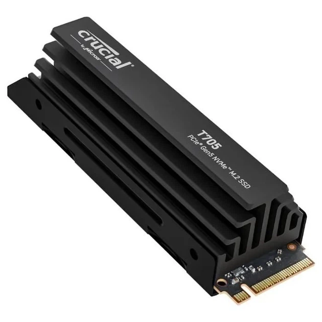 Накопичувач SSD Micron (Crucial) M.2 2280 1TB T705 with Heatsink (CT1000T705SSD5) - зображення 2