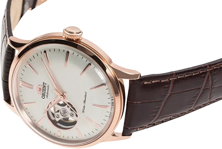 Часы мужские Orient Bambino Open Heart RA-AG0001S10B - изображение 3