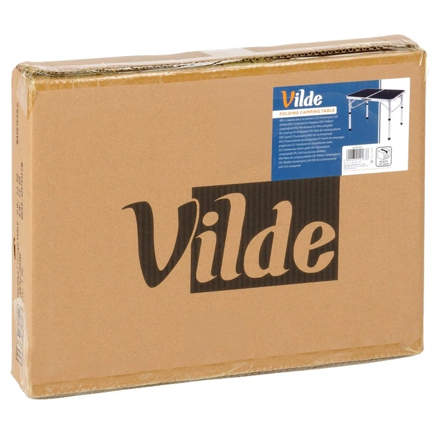 Стіл туристичний Vilde 489399 розкладний 2в1 60 x 40 x 26/52 см Графітовий (5900670121638) - Фото 14 Стіл туристичний Vilde 489399 розкладний 2в1 60 x 40 x 26/52 см Графітовий (5900670121638) - зображення 14