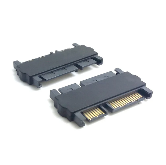 Переходник адаптер SATA 22pin папа на SATA 22pin мама (500440) - Фото 4 Переходник адаптер SATA 22pin папа на SATA 22pin мама (500440) - изображение 4