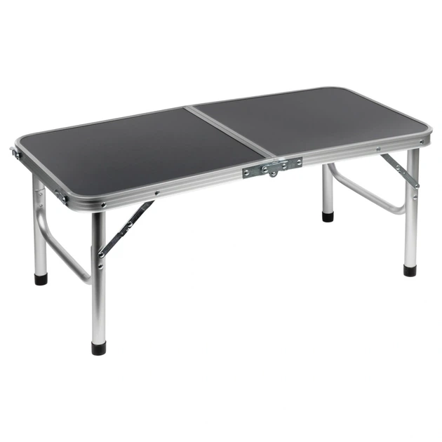 Стіл туристичний Vilde 489401 розкладний 2в1 80 x 40 x 37/66 см Графітовий (5900670121652) - Фото 2 Стіл туристичний Vilde 489401 розкладний 2в1 80 x 40 x 37/66 см Графітовий (5900670121652) - зображення 2