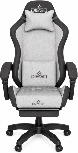 Кресло геймерское DIEGO Fabric X Gray - изображение 3