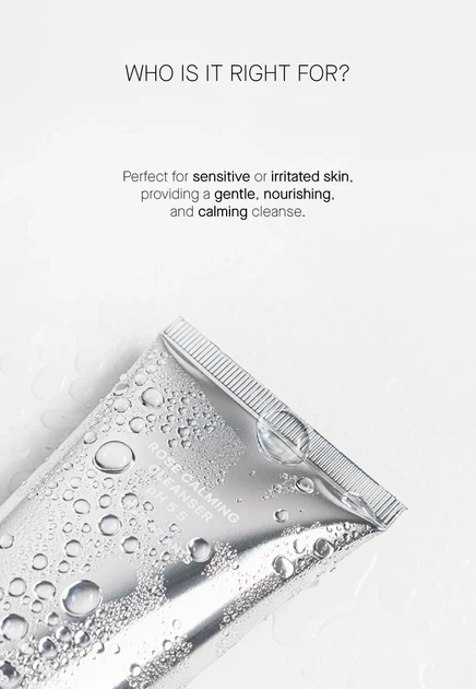 Transparent Rose Calming Cleanser pH 5.5 — успокаивающий гель для умывания с розовой водой и центеллой, 150 мл - изображение 4