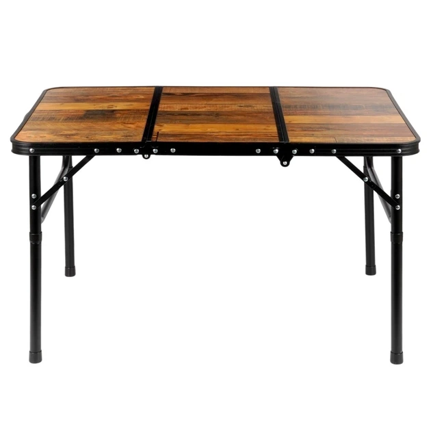 Стіл туристичний Vilde 489402 розкладний 2в1 90 x 60 x 25/54,5 см Коричневий (5900670121669) - Фото 2 Стіл туристичний Vilde 489402 розкладний 2в1 90 x 60 x 25/54,5 см Коричневий (5900670121669) - зображення 2