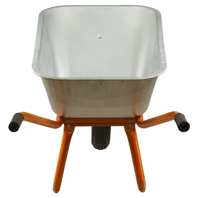 Тачка строительная одноколесная 90л 200кг колесо 15" FLORA 5056464 - изображение 4