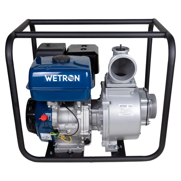 Мотопомпа WETRON WM100CX 15 л.с. 110 м³/ч 4-х тактный алюминий 640x480x590 мм - изображение 3