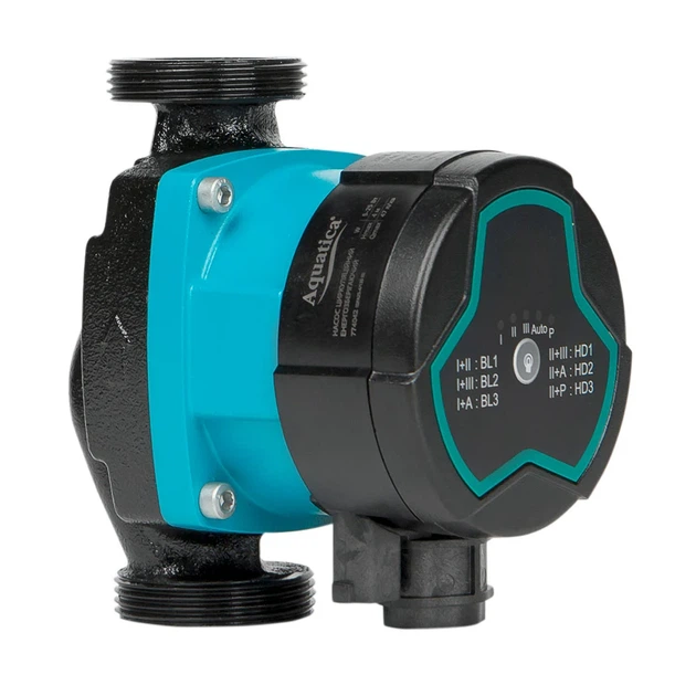 Циркуляционный насос Aquatica GPA25-4/130 III 25Вт 47л/мин чугун 130мм - Фото 2 Циркуляционный насос Aquatica GPA25-4/130 III 25Вт 47л/мин чугун 130мм - изображение 2