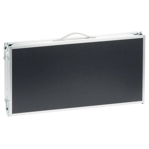 Стіл туристичний Vilde 489403 розкладний 2в1 90 x 60 x 26/54 см Графітовий (5900670121676) - Фото 6 Стіл туристичний Vilde 489403 розкладний 2в1 90 x 60 x 26/54 см Графітовий (5900670121676) - зображення 6