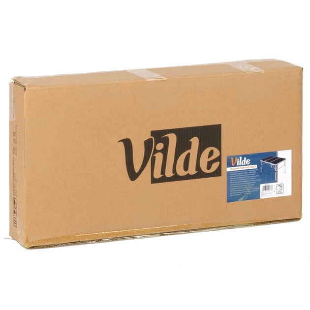 Стіл туристичний Vilde 489403 розкладний 2в1 90 x 60 x 26/54 см Графітовий (5900670121676) - Фото 14 Стіл туристичний Vilde 489403 розкладний 2в1 90 x 60 x 26/54 см Графітовий (5900670121676) - зображення 14